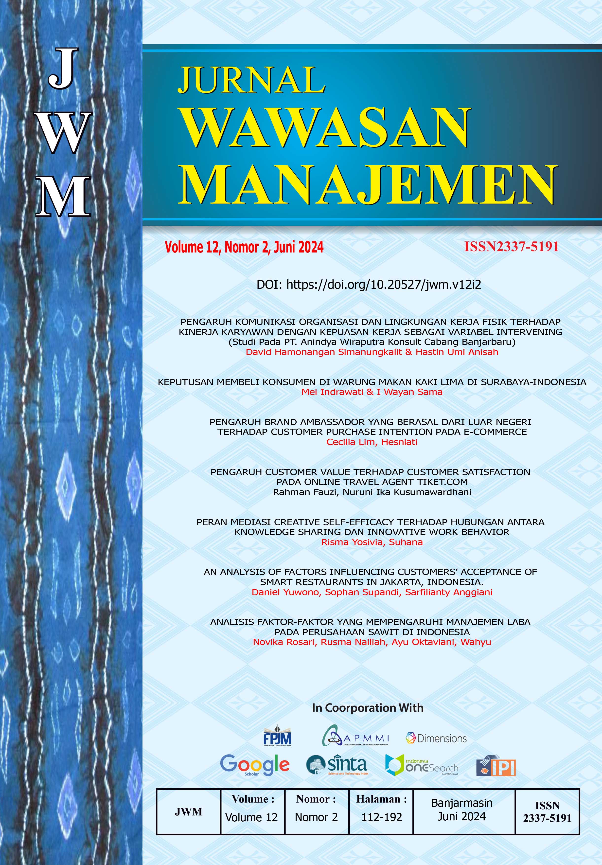 					View Vol. 12 No. 2 (2024)
				
